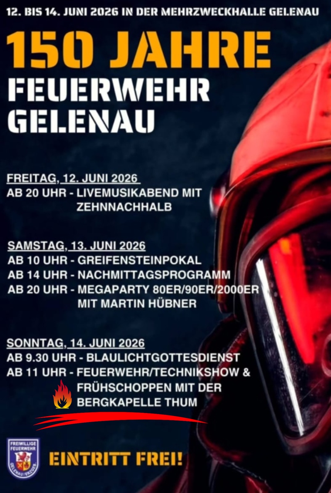 150JahreFeuerwehrGelenau 150 Jahre Feuerwehr Gelenau
